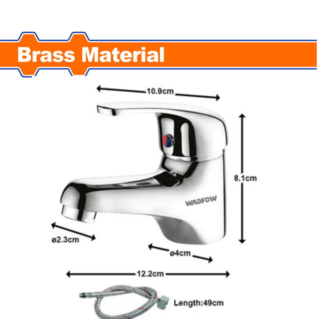 Wadfow Bathroom Faucet Wadfow Basin Mixer Faucet -  WZD1501