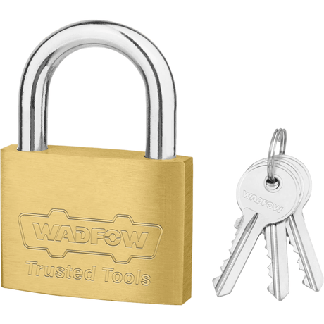 Wadfow Padlocks & Accessories Wadfow Brass Padlock 50mm - WPD1450