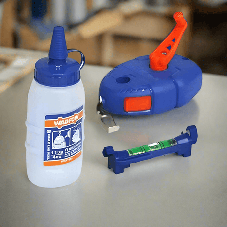 Wadfow Chuck Keys & Specialty Accessories Wadfow Chalk Line Reel 30m - WHX1630