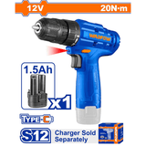 Wadfow Drill Wadfow Cordless Drill  12V  - WCDS518