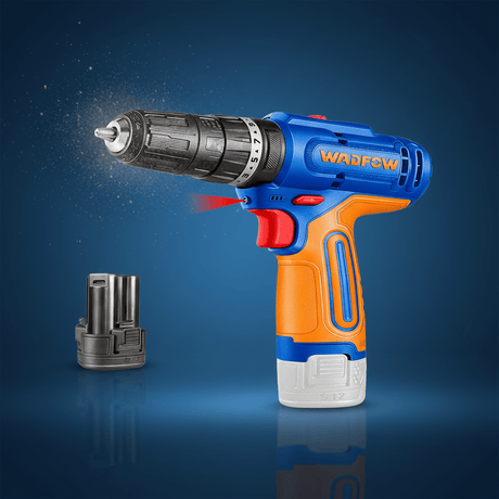 Wadfow Drill Wadfow Cordless Impact Drill 12V - WCDS5681