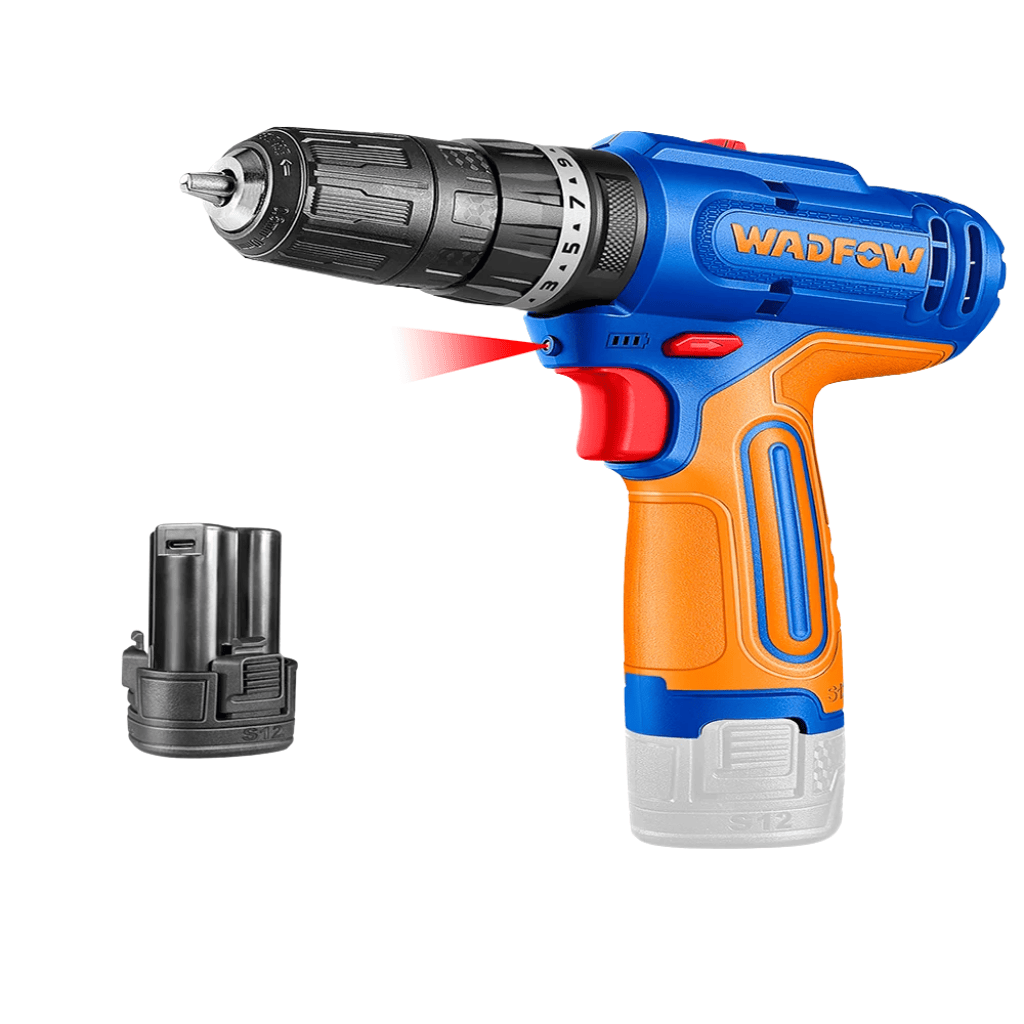 Wadfow Drill Wadfow Cordless Impact Drill 12V - WCDS5681