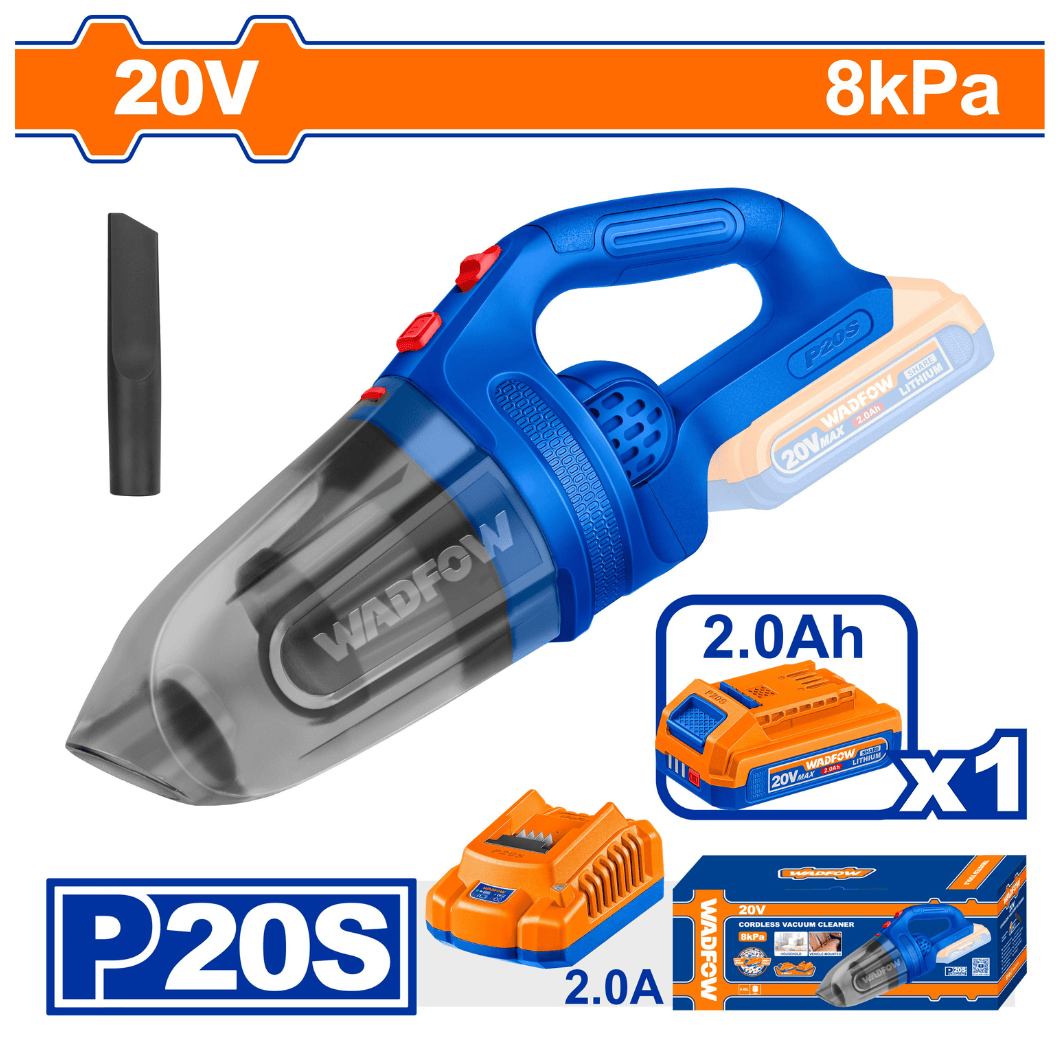 Wadfow Steam & Vacuum Cleaner Wadfow Cordless Vacuum Cleaner 20V - WLV20201