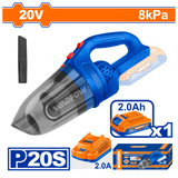 Wadfow Steam & Vacuum Cleaner Wadfow Cordless Vacuum Cleaner 20V - WLV20201