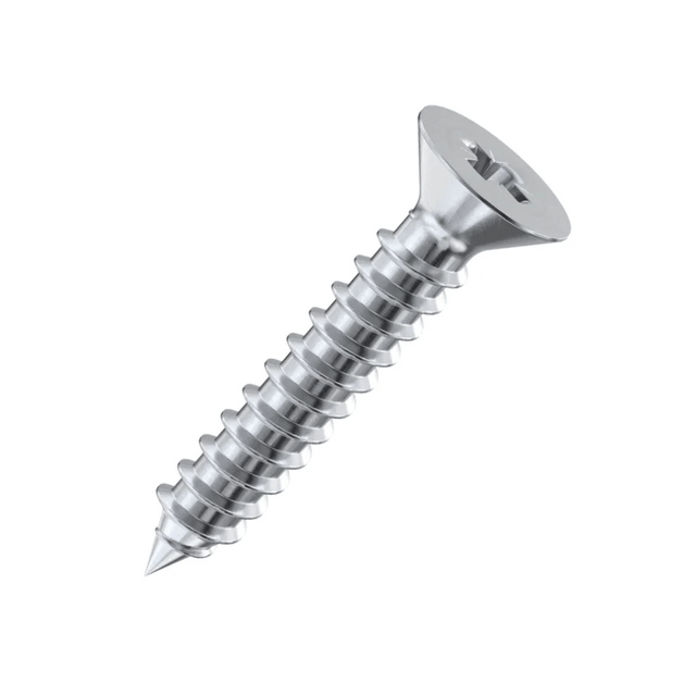 Wadfow Fasteners Wadfow Countersunk Head Selftapping Screw 4.8x50mm - WXSC947