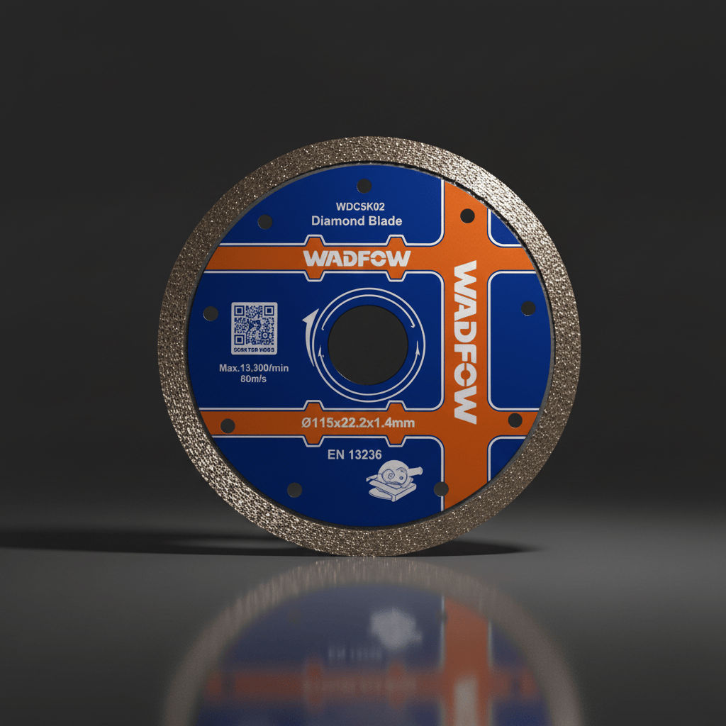 Wadfow Grinding & Cutting Wheels Wadfow Diamond Tile Cutting Disc for Wet Precision Cutting | 4.5" - 9"