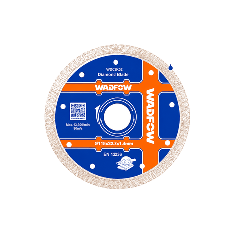 Wadfow Grinding & Cutting Wheels Wadfow Diamond Tile Cutting Disc for Wet Precision Cutting | 4.5" - 9"