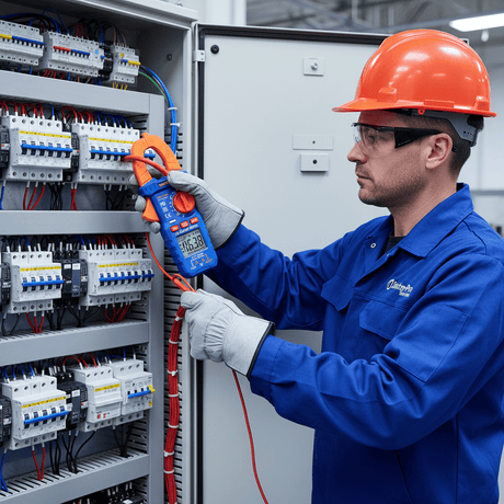 Wadfow Digital Meter Wadfow Digital AC Clamp Meter 2000 Counts 200A with True RMS Display - WDM8201