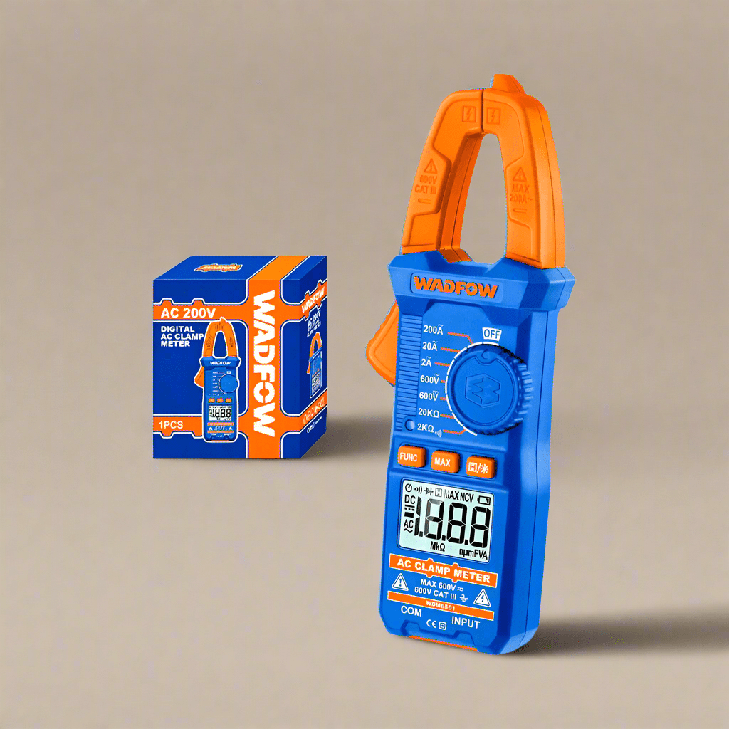 Wadfow Digital Meter Wadfow Digital AC Clamp Meter 2000 Counts 600V - WDM6501