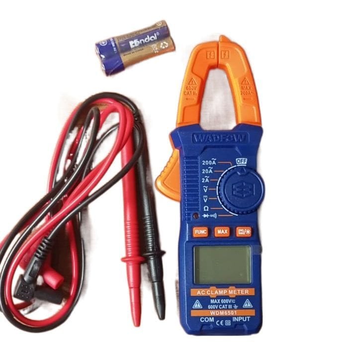 Wadfow Digital Meter Wadfow Digital AC Clamp Meter 2000 Counts 600V - WDM6501