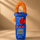 Wadfow Digital Meter Wadfow Digital AC Clamp Meter 600A 4000 Counts with LCD Backlight Display - WDM8601