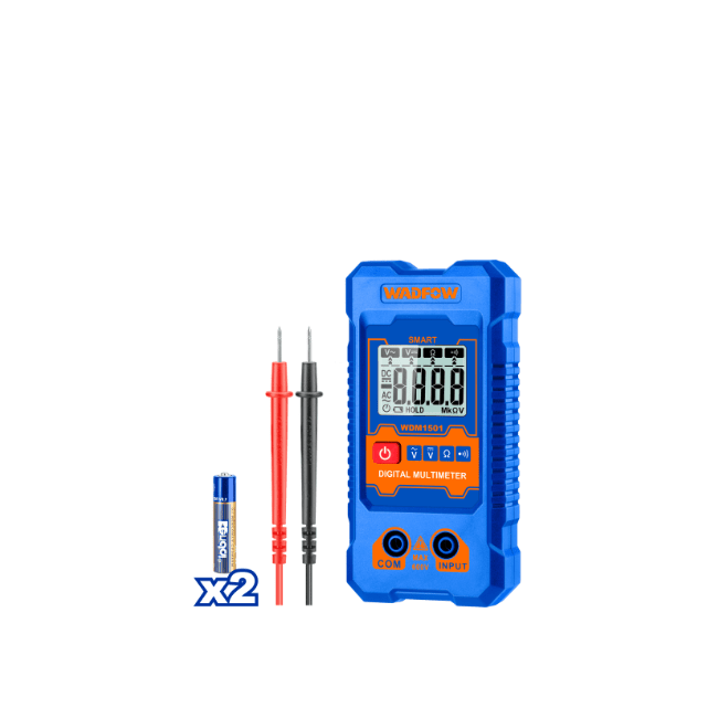 Wadfow Digital Meter Wadfow Digital Multimeter 2000 Counts 600V - WDM1501