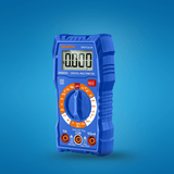 Wadfow Digital Meter Wadfow Digital Multimeter 2000 Counts 600V - WDM2508