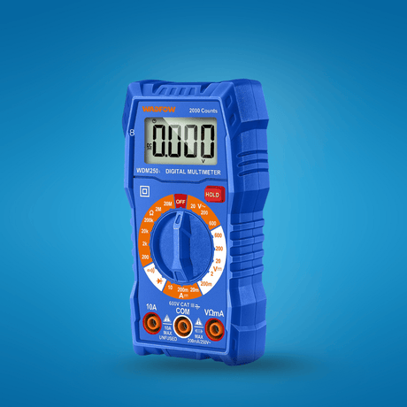 Wadfow Digital Meter Wadfow Digital Multimeter 2000 Counts 600V - WDM2508