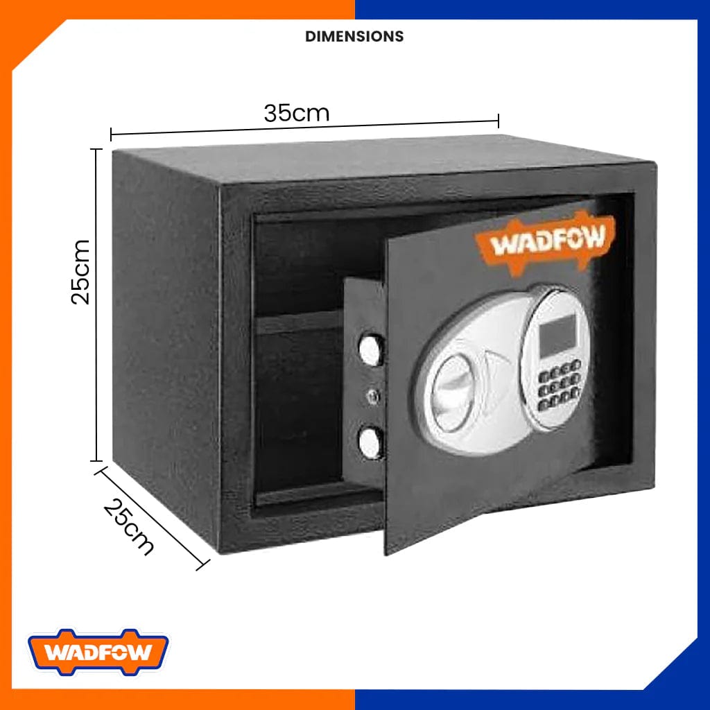 Wadfow Tool Chests & Cabinets Wadfow Electronic Safe 19L - WEB1525