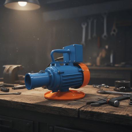 Wadfow Compressor & Air Tool Accessories Wadfow External Vibrator Motor (Claw Type) 1500W - WECV1A15
