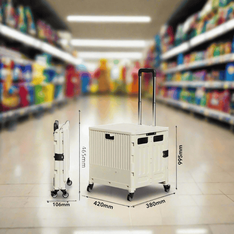 Wadfow Automotive Tools Wadfow Foldable Cart 54L - WWB8054