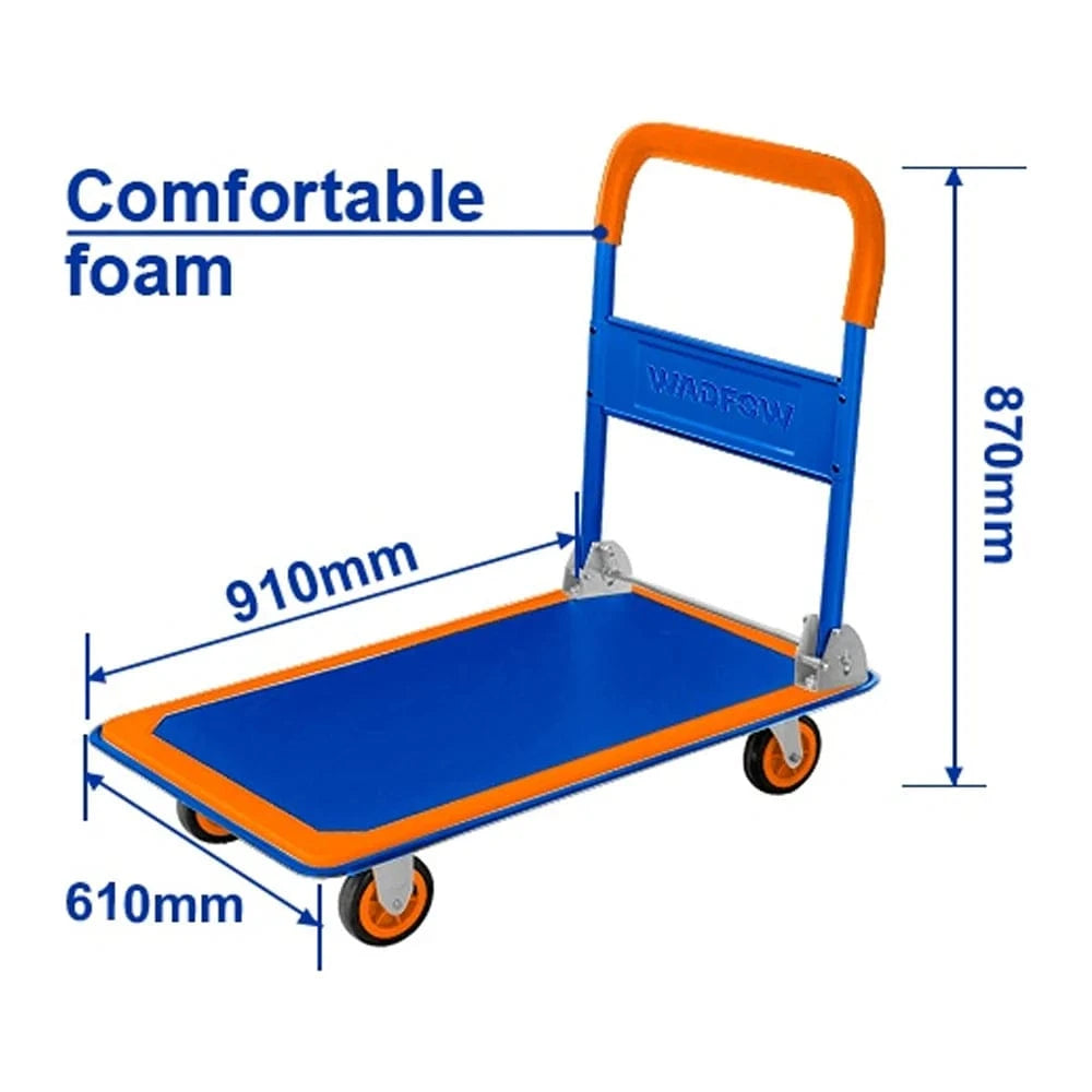 Wadfow Automotive Tools Wadfow Foldable Platform Hand Truck 300kg - WWB1330