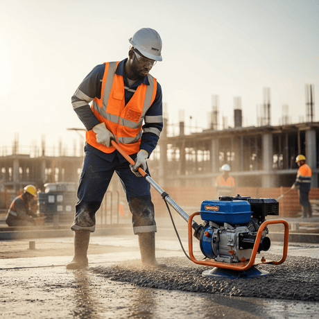 Wadfow Construction Equipment Wadfow Gasoline Concrete Vibrator (Claw Type) 4.0kW - WGB2A21
