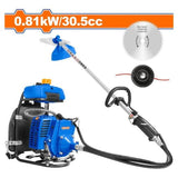 Wadfow Trimmer Wadfow Gasoline Grass Trimmer & Bush Cutter 30.5cc - WGM2A30