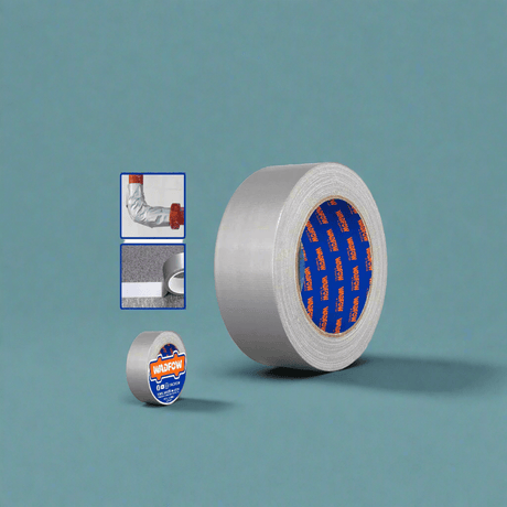 Wadfow Adhesives & Tapes Wadfow Grey Duct Tape - WVT2H12