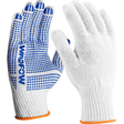 Wadfow Work Gloves Wadfow Knitted & PVC dots Gloves - WKG1801