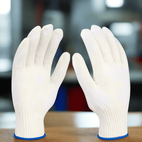 Wadfow Work Gloves Wadfow Knitted & PVC dots Gloves - WKG2801