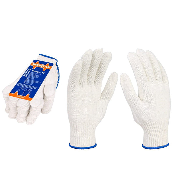 Wadfow Work Gloves Wadfow Knitted & PVC dots Gloves - WKG2801