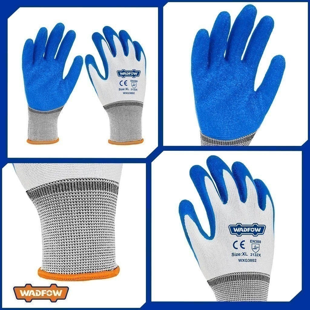 Wadfow Work Gloves Wadfow Latex Gloves - WXG3802