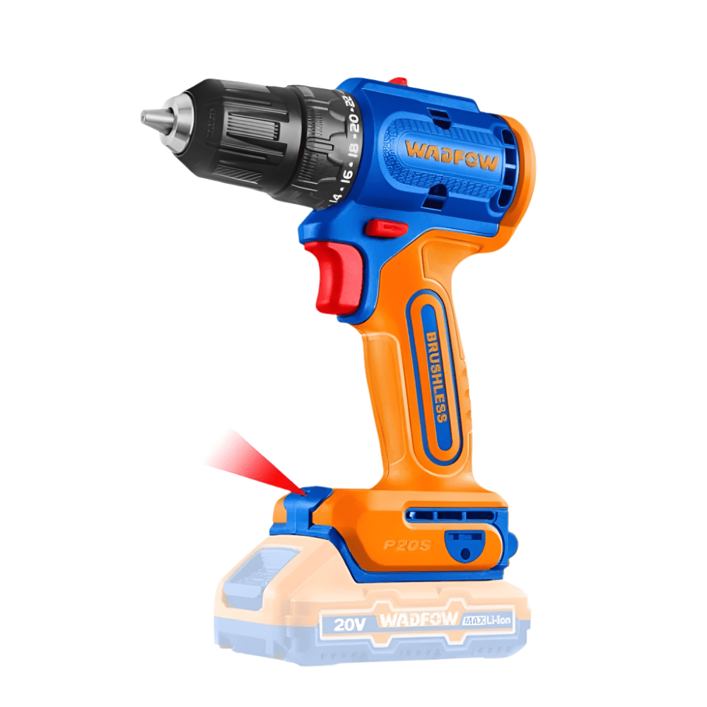 Wadfow Drill Wadfow Lithium-Ion Brushless Cordless Drill 20V - WCDP5521