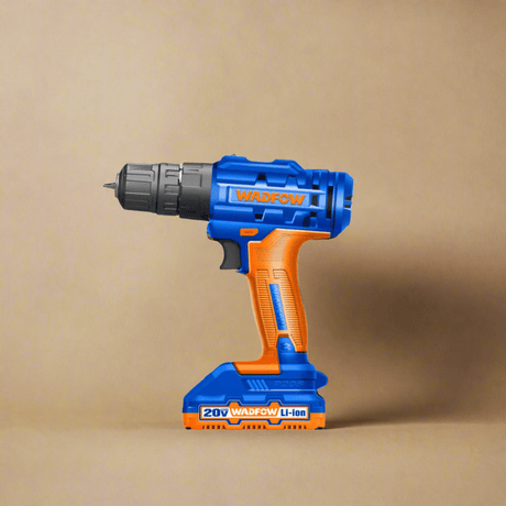 Wadfow Drill Wadfow Lithium-Ion Cordless Drill 20V With Two 1.5Ah Batteries  - WCDP512