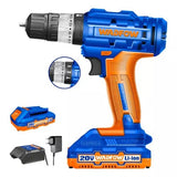 Wadfow Drill Wadfow Lithium-Ion Cordless Hammer Impact Drill 20V - WCDP522