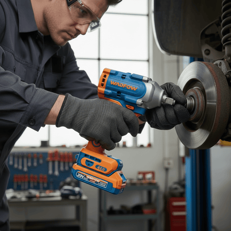 Wadfow Impact Wrench & Driver Wadfow Lithium-Ion Cordless Impact Wrench - WCD1B33