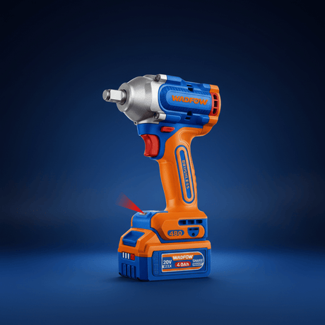 Wadfow Impact Wrench & Driver Wadfow Lithium-Ion Cordless Impact Wrench - WCD1B483