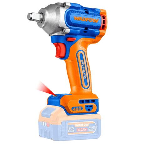 Wadfow Impact Wrench & Driver Wadfow Lithium-Ion Cordless Impact Wrench - WCD1B483