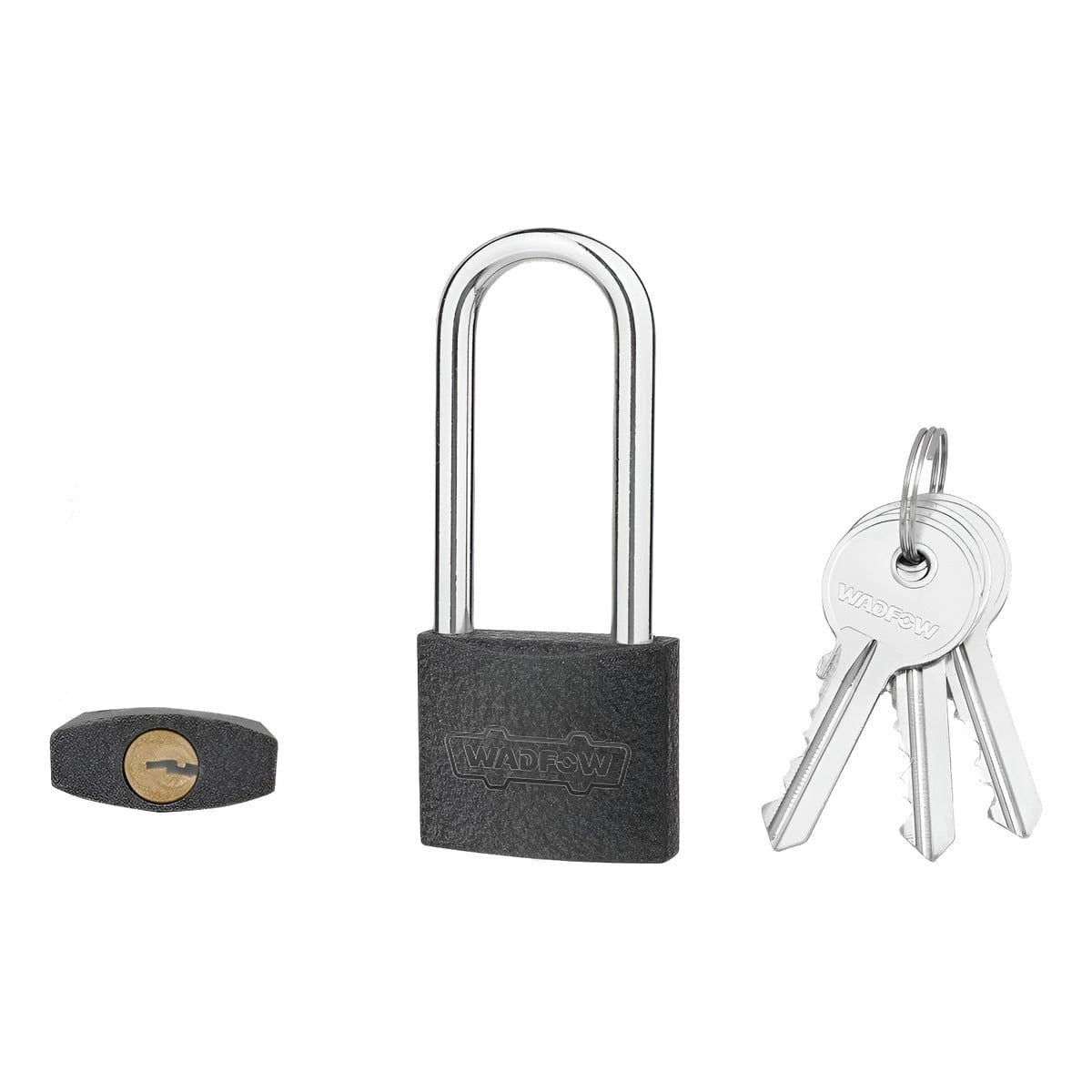 Wadfow Padlocks & Accessories Wadfow Long Shackle Iron Padlock - 50mm & 75mm