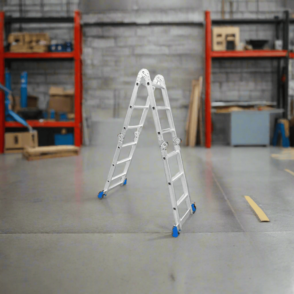 Wadfow Ladder Wadfow Multi-Purpose Aluminum Ladder 4x3 Steps 150kg  -  WLD7H43