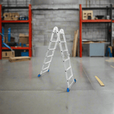 Wadfow Ladder Wadfow Multi-Purpose Aluminum Ladder 4x3 Steps 150kg  -  WLD7H43
