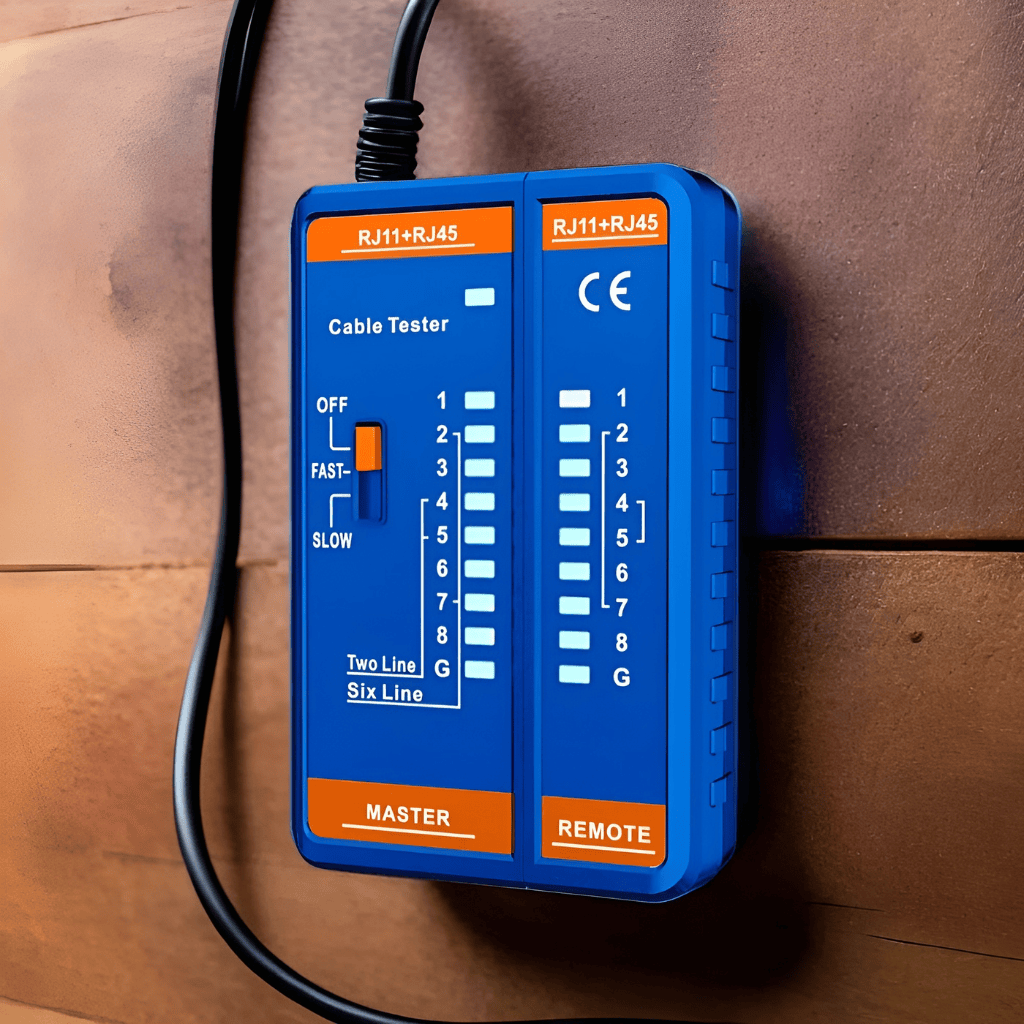 Wadfow Digital Meter Wadfow Network Cable Tester  - WTP9501