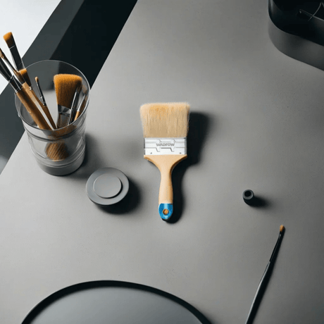 Wadfow Paint Tools & Equipment Wadfow Paint Brush for Oil Based Paint with Wooden Handle