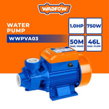 Wadfow Peripheral Pumps Wadfow Peripheral Water Pump 750W (1.0HP) - WWPVA03