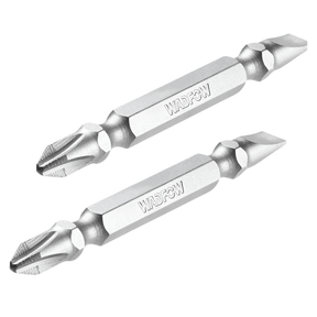 Wadfow Screwdriver Bits Wadfow PH2+SL6 65mm Impact Screwdriver Bit Set - WSV0K11