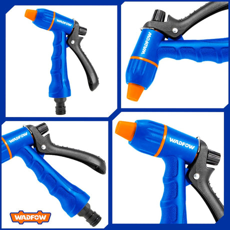 Wadfow Gardening Tool Wadfow Plastic Trigger 3 Way Nozzle - WSN1E03