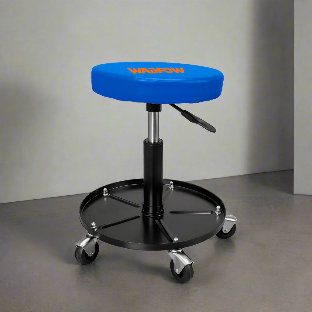 Wadfow Automotive Tools Wadfow Pneumatic Lifting Creeper Seat With Four 360-Degree Swivel Casters - WNC1521