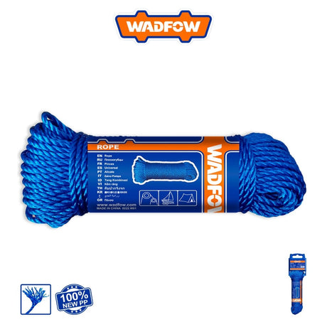 Wadfow Fasteners Wadfow Polypropylene Monofilament Twist Rope 4mm, 6mm, 8mm & 10mm - WRZ1304, WRZ1306, WRZ1308 & WRZ1310