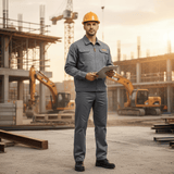 Wadfow Safety Clothing Wadfow Professional Work Uniform Set with Jacket & Trousers - WUN1801.XL