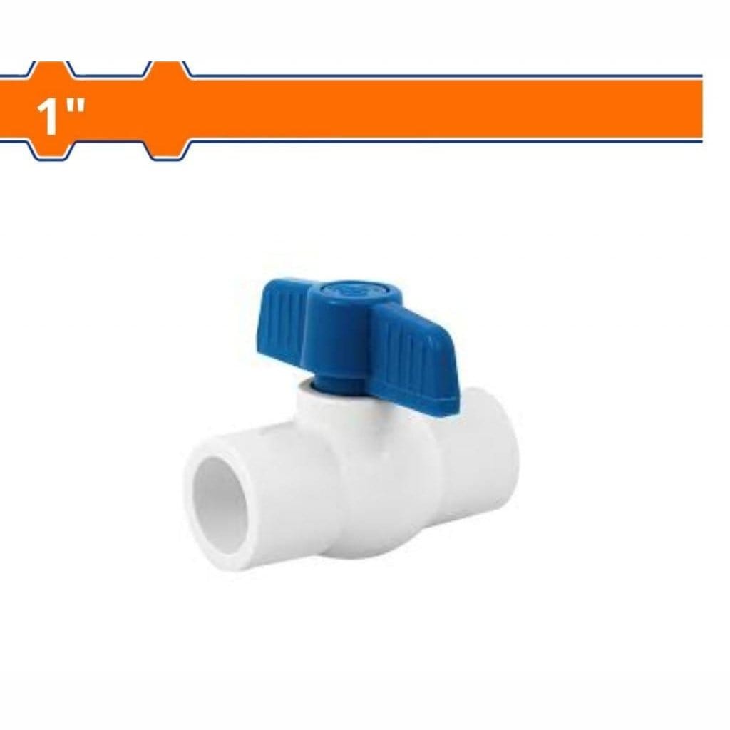 Wadfow Plumbing Parts & Fittings Wadfow PVC Ball Valve ½", ¾" & 1" - WVV1822, WVV1824 & WVV1821