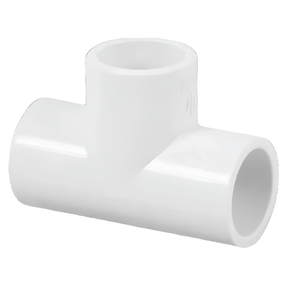 Wadfow Plumbing Parts & Fittings Wadfow PVC Tee 3/4" & 1" - WVL1854 & WVL1851