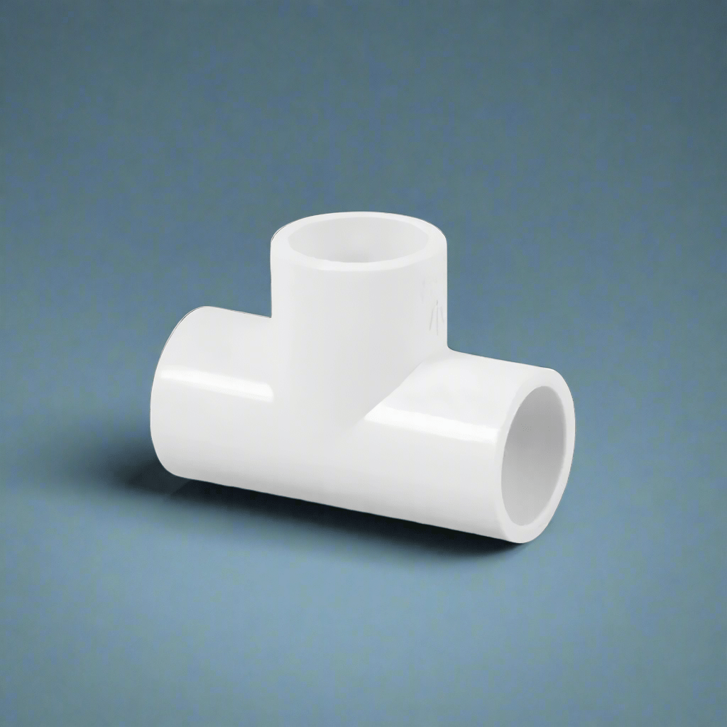 Wadfow Plumbing Parts & Fittings Wadfow PVC Tee 3/4" & 1" - WVL1854 & WVL1851