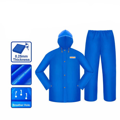 Wadfow Safety Clothing Wadfow Rain Suit - WRC300L, WRC30XL & WRC3XXL